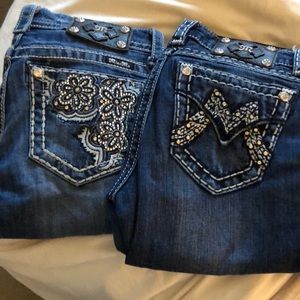 Two pairs of miss me jeans!